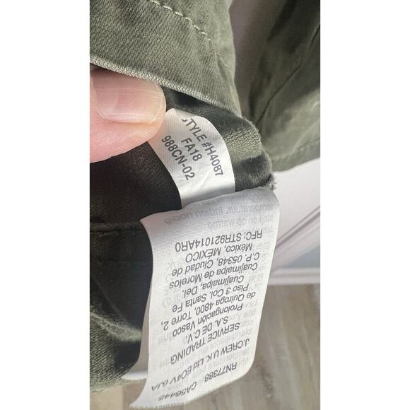 Madewell Dispatch Jacket Military Style Green Cotton Canvas Size M - Picture 9 of 10